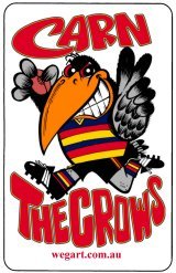 Carna Crows WEG Fridge Magnet FREE POST WITHIN AUSTRALIA